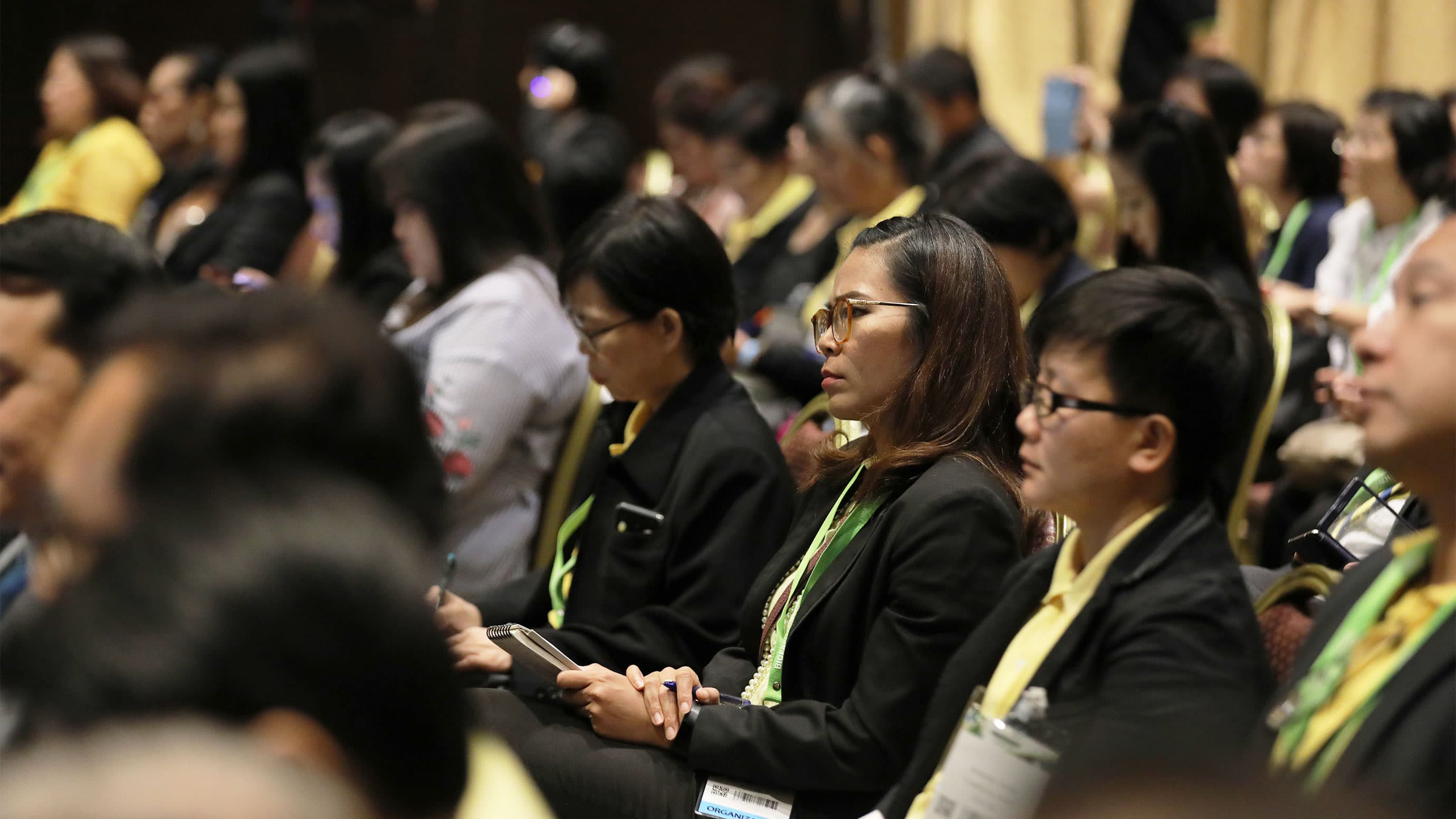 Audience of the conference programme