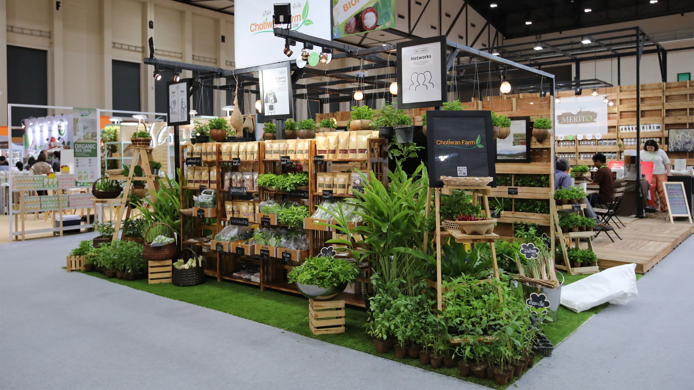 Exhibitor booth at BIOFACH SOUTH EAST ASIA